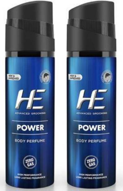 HE No-Gas Perfume Body Spray - For Men (PACK OF 2) Body Spray  -  For Men