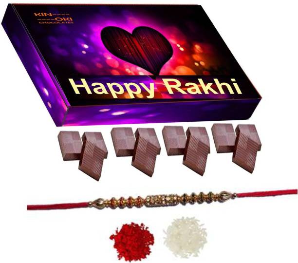 Kinoki Raksha Bandhan Chocolate Gift Box for Rakhi and Gift. Truffles