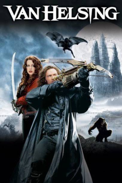 Van Helsing (2004) dual audio Hindi & English clear HD print clear voice it's burn DATA DVD play only in computer or laptop not in DVD or CD player it’s not original without poster