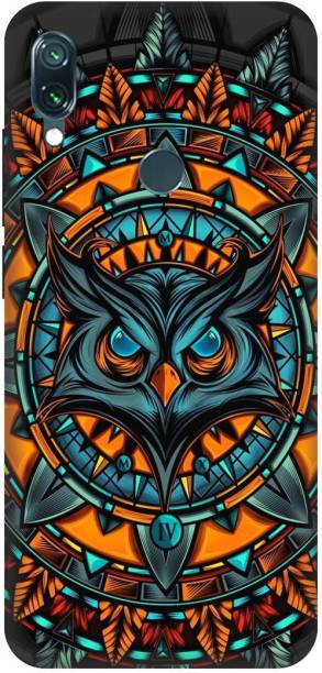 Yoprint Back Cover for Redmi Note 7 Pro owl art Printed