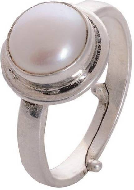 Silver Pearl Ring - Buy Silver Pearl Ring online at Best ...