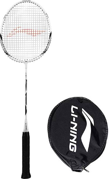 LI-NING XP-90-IV Black, White, Silver Strung Badminton Racquet
