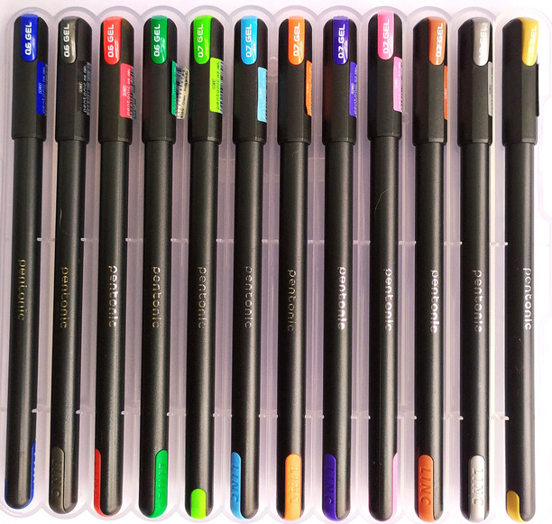 use and throw gel pen