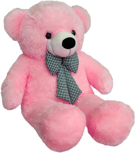 Love And Joy Huggable Soft Stuff pink Teddy - 90 cm (pi...
