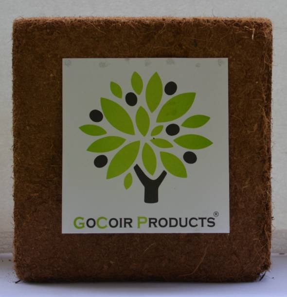 GoCoir Products GoCoir Cocopeat 5 Kgs Potting Mixture, Fertilizer, Manure