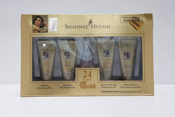 Shahnaz Husain Gold Skin Radiance Timeless Youth - 10g x 4 Kit (Original)