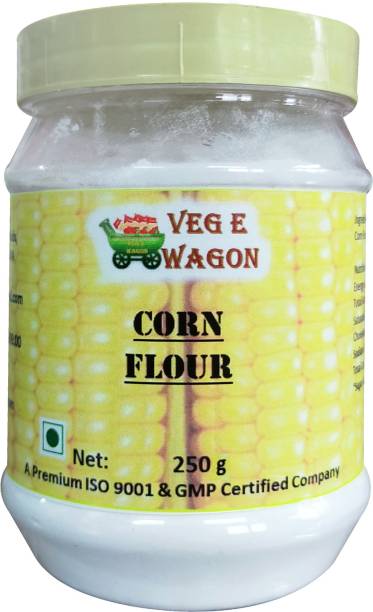 Veg E Wagon Corn Flour 250 Gm In Pet Jar