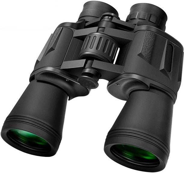 Iktu Comet 20x50 High Power Binoculars, Compact HD Professional/Daily Waterproof Binoculars Telescope for Adults Bird Watching Travel Hunting Football with Case and Strap (168FT at 1000YDS) Binoculars
