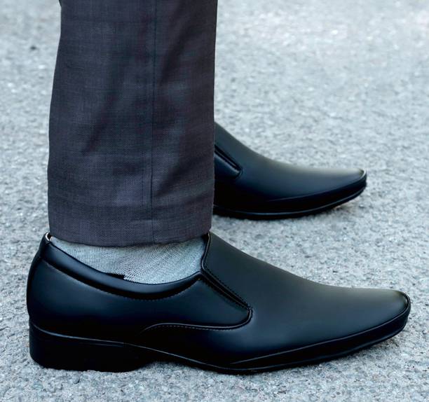 mens formal shoes without heels