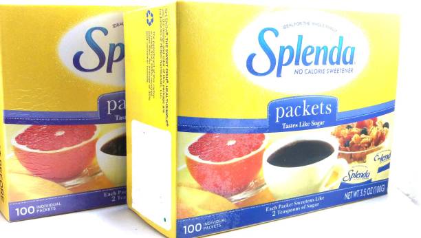 Splenda Sachets No Calorie Sweetener, 100's Pack (Set of 2 Box) Sweetener