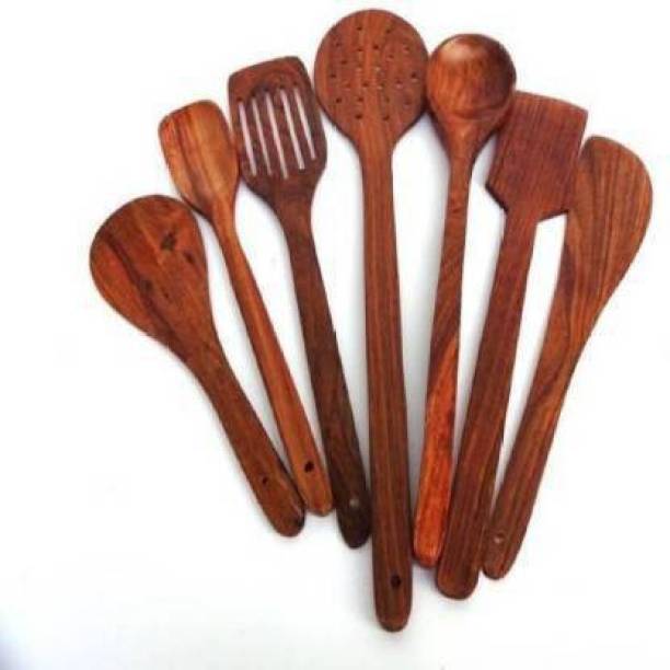 OnlineCraft ch2918 (ch2918) spoon set Brown Kitchen Tool Set