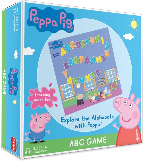 FUNSKOOL Board Games Peppa Pig Abc Game Educational Board Games Board Game