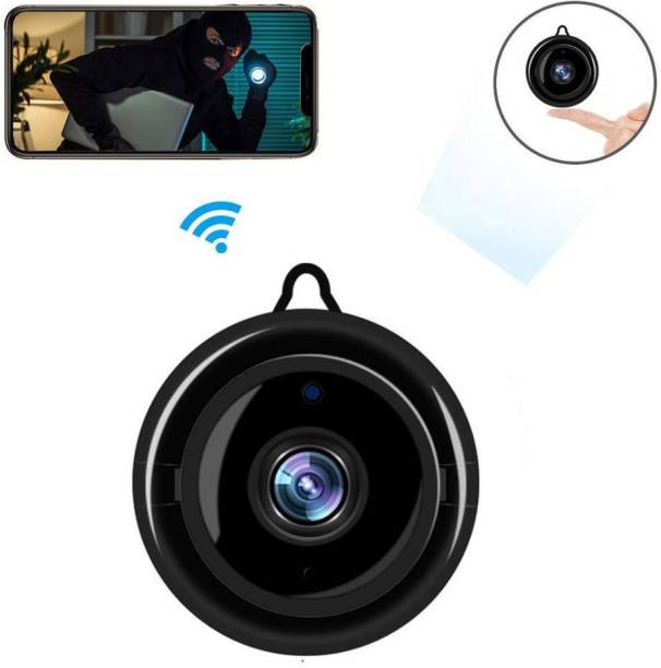 JRONJ WiFi 1080p CCTV Camera Mobile Connect Smart Night Vision Home Office Meeting Car Security Camera