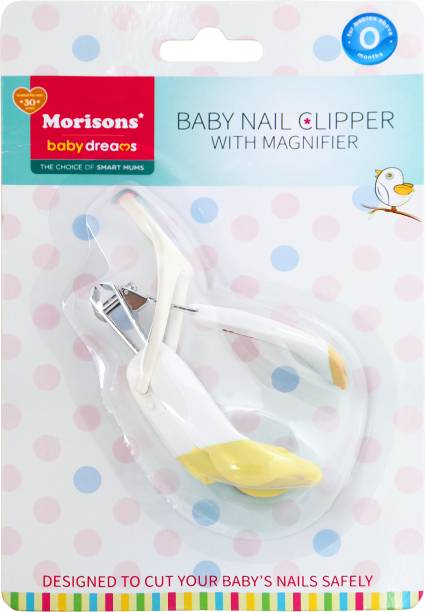 Morisons Baby Dreams Nail Clipper With Magnifier - Yellow