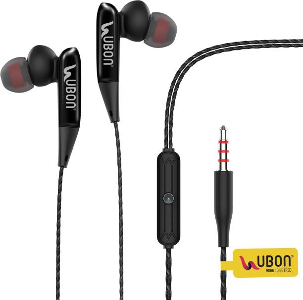 Ubon UB-920 Champ Earphone I Built-in Ergonomically Magnetic Earbuds Wired Headset