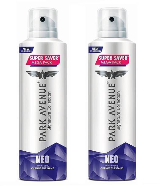 PARK AVENUE Mega NEO Pack of 2 (220 ml each) Perfume Body Spray  -  For Men