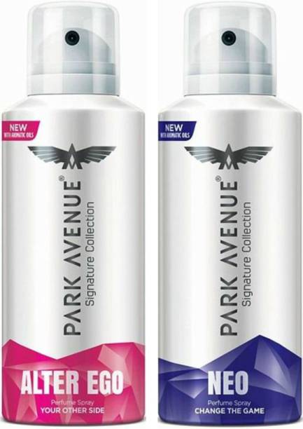 PARK AVENUE 1 Alter Ego & 1 Neo Deodorant Spray  -  For Men
