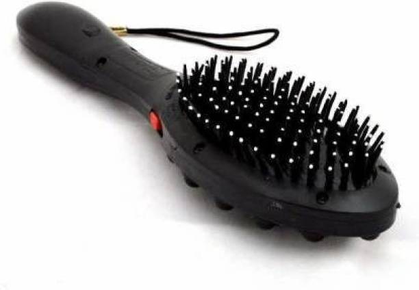 AOQ Magnetic vibra Pulse Hair Brush Head Massager