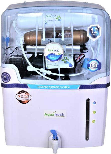 Aqua Fresh EURO COPPER MINERAL+ro+uv+tds 15 L 15 L RO + UV + UF + TDS Water Purifier