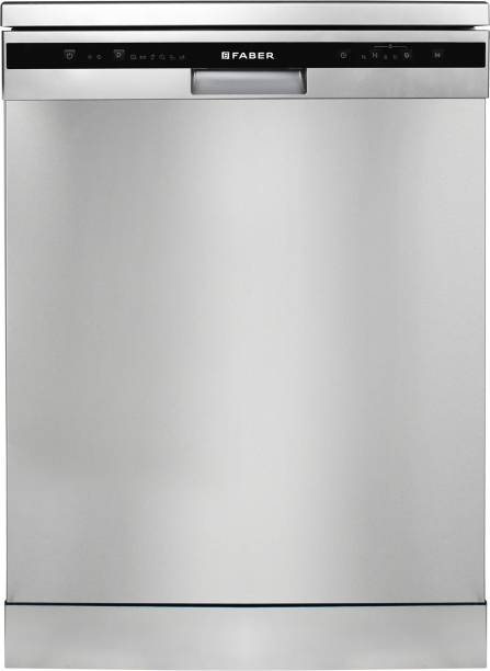 FABER FFSD 6PR 12S Neo Free Standing 12 Place Settings Intensive Kadhai Cleaning| No Pre-rinse Required Dishwasher