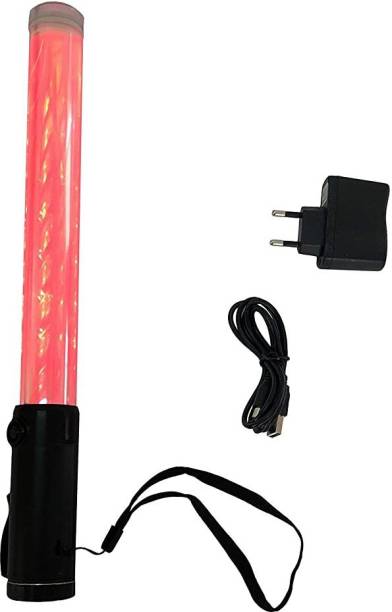 Ladwa Rechargeable Outdoor Safety Traffic Signal Warning Light Stick Baton for Parking Guides And Multipurpose Emergency Sign