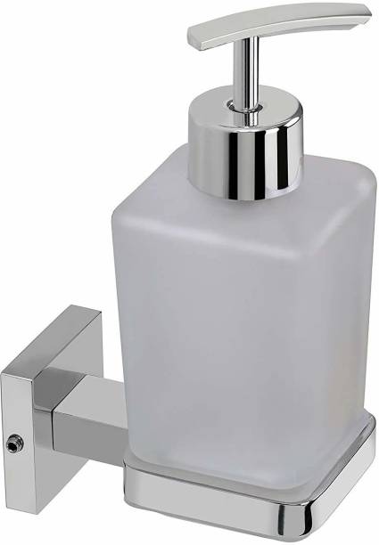 doozy Liquid Soap Dispenser Holder Wall Mounted Bathroom Accessories (SS 304 GRADE,) 250 ml Liquid, Lotion, Sanitizer Stand, Shampoo, Conditioner Dispenser