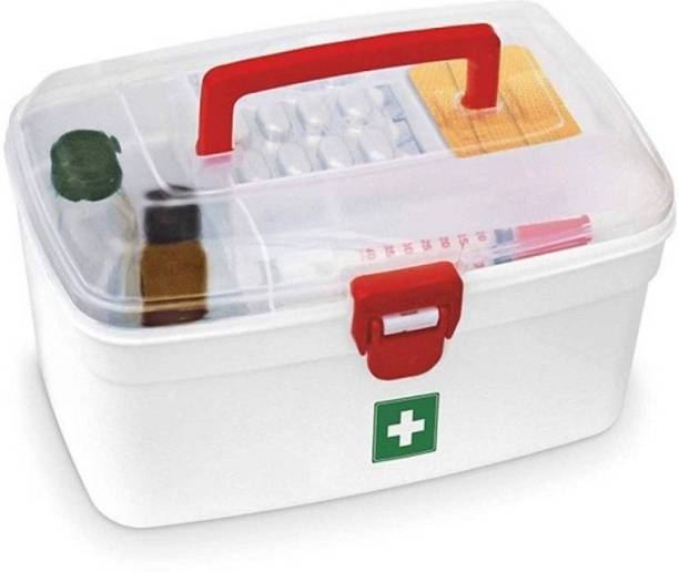 Lakhani NA Plastic Multi-Purpose Travel Medical Storage Pill Box Pill Box Pill Box