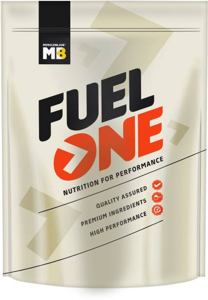 MUSCLEBLAZE Fuel One Mass Gainer Immunity+, 750g Chocolate Flavour Weight Gainers/Mass Gainers