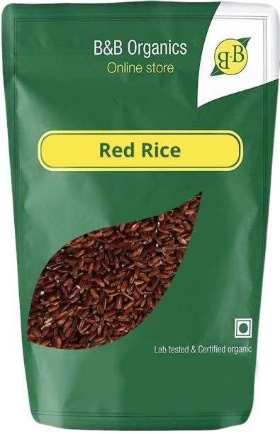 B&B Organics Red Rice Red Boiled Rice (Medium Grain)