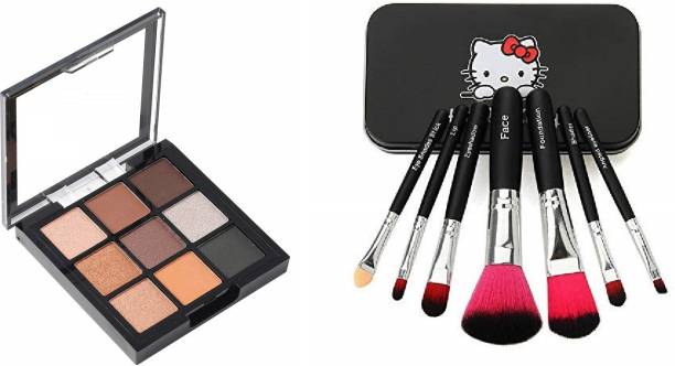 Insta Beauty Ultimate Eye Shadow + Makeup Brushes
