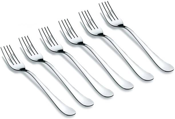 Eversteel Stainless Steel Dinner Fork -Set of 6 Stainless Steel Dinner Fork Set