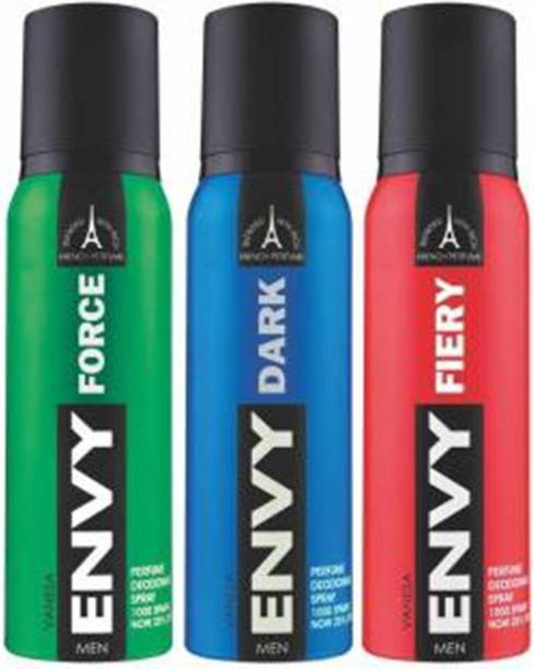 ENVY force each dark & fiery Deodorant Spray  -  For Men