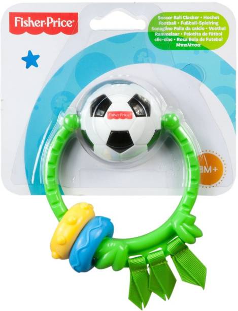 FISHER PRICE Discover N' Grow Rattle Soccer Ring Rattle