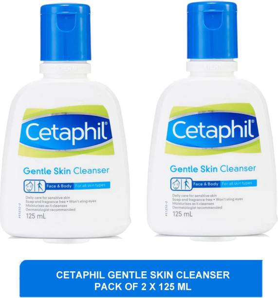 Cetaphil Gentle Skin Cleanser Pack of 2 x 125 Ml