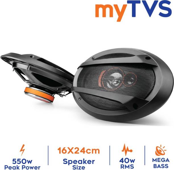 MYTVS SO691 6 X 9 inch Oval Woofer Cone 3 Way Car Speakers in built Tweeter Car Speaker