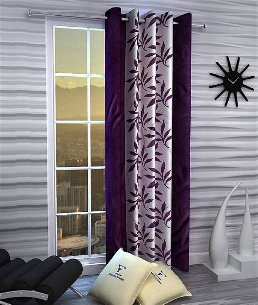 PARADISE HOME DECOR 152 cm (5 ft) Polyester Window Curtain Single Curtain
