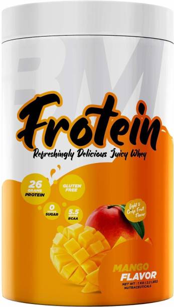 BIGMUSCLES NUTRITION Frotein [30 Servings], Refreshing Flavored 26g Hydrolysed Isolate Whey Protein