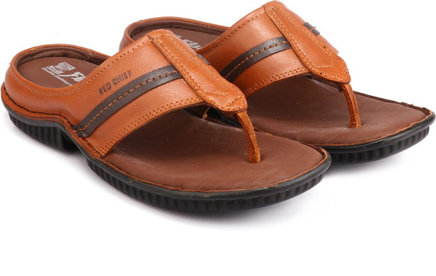 Red Chief Slippers Flip Flops - Buy Red 