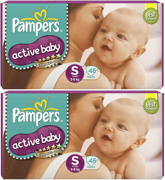pampers active baby large flipkart