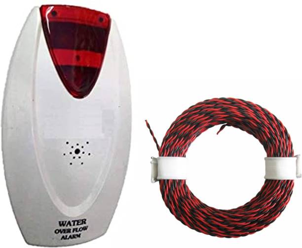 iWin Water Tank Overflow Alarm Sound High Quality + 15 mtr Wire Wired Sensor Security System