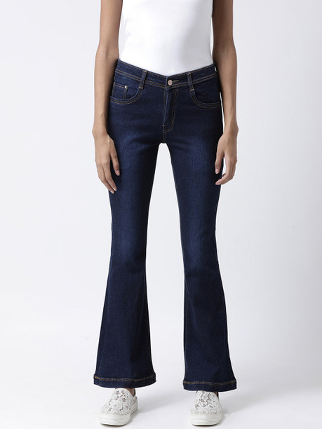 low rise bootcut jeans