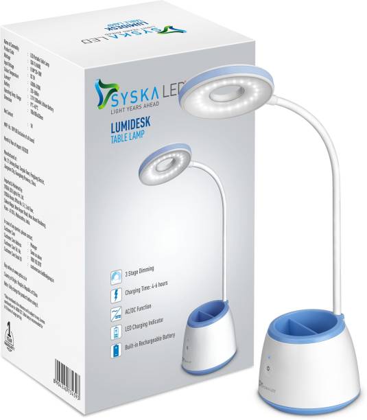 Syska SSK-TL-8608L Rechargeable Table Lamp