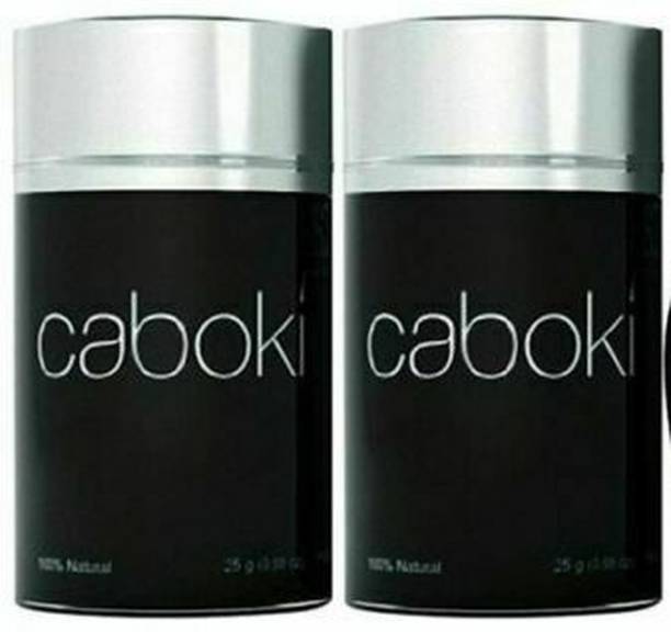 Caboki Black Hair Building Fibers 25 gm Black Hair Building Fibers medium Hair Volumizer Hair Fibers