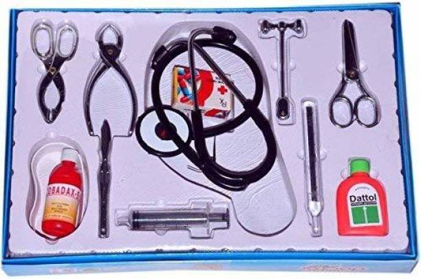 BVM GROUP New Handy Doctor Medical Set ,12 Piece,First add Kit (High Quality Non Toxic) ,Prete