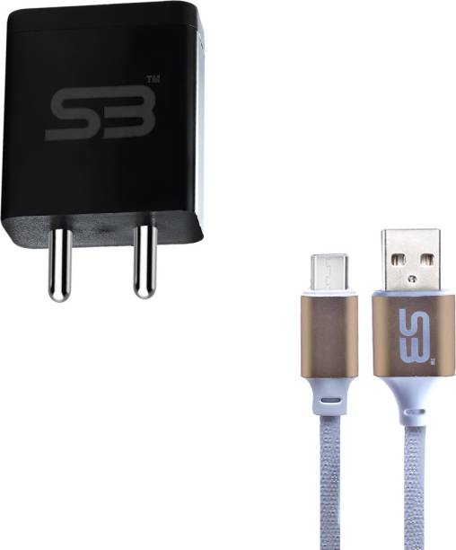 SB Power Adapter with Type C Data & Sync Cable Gold Suitable for all Google, Asus, ZTE, Infinix, ACR, LG, HTC, Lenovo, Realme 6 Pro, realme 6i, Realme 6, Realme X2, Fast Charging High Speed Data Transmission, 3.3 Feet (1 Meter) 1m USB Type C Cable Gold 5 W 3.1 A Mobile Charger with Detachable Cable