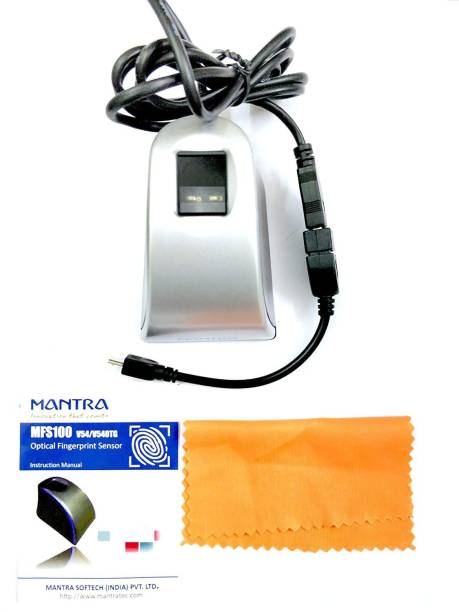 MANTRA MFS100 Biometric Fingerprint USB Device With RD Services Payment Device, Access Control