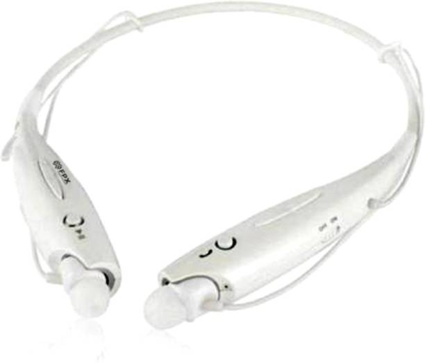 FPX Wireless SW Neckband with Mic, HD Bass & Noise Cancellation Bluetooth Headset