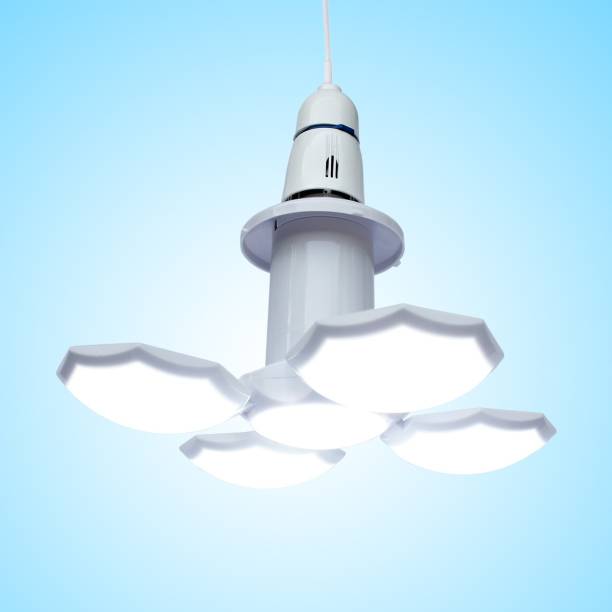 Pick Ur Needs Foldable Light Fan Led Blade Bulb Super Bright Angle Adjustable Home Ceiling Pendants Ceiling Lamp
