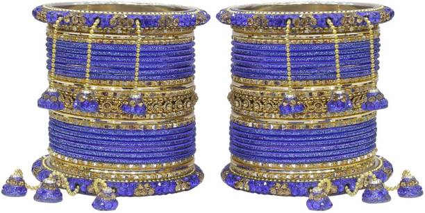 Muchmore Alloy Gold-plated Bangle Set