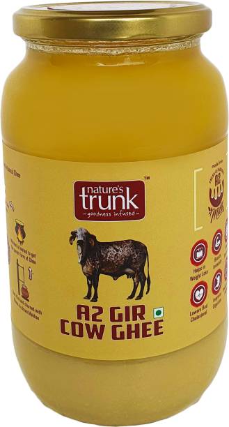 Nature's Trunk A2 COW GHEE 1 LITRE Ghee 1 L Glass Bottle